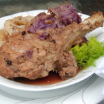 Cabbage, Fennel & Pork Chop Casserole Alsatian Style